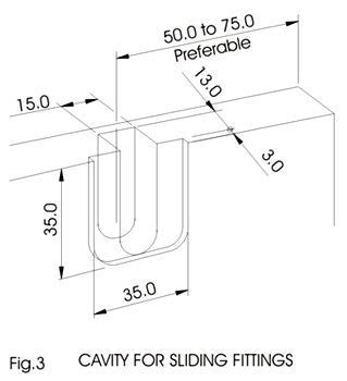 Ebco Sliding Wardrobe Shutter Fittings SWF 1 - KnobsKart.com, Flat 20% ...