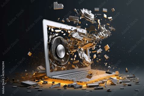 3D Exploded View of Computer CPU 的图像结果