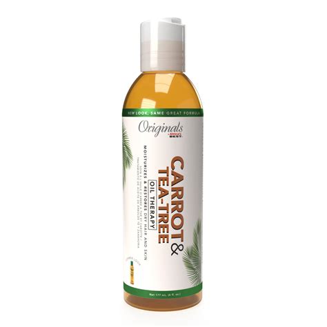 Originals by Africa's Best Carrot Tea Tree Oil Therapy, For Body, Hair ...