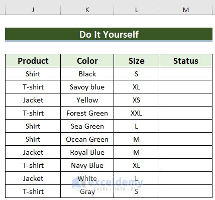 Excel If Text Equal Output 的图像结果