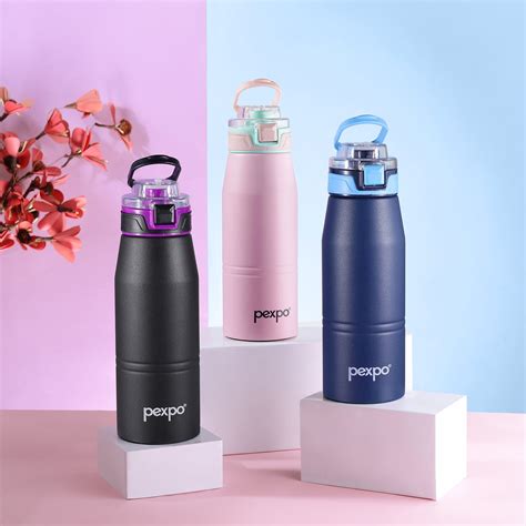 Atlas Hot & Cold SS Water Bottle | Double Lock Cap – pexpo