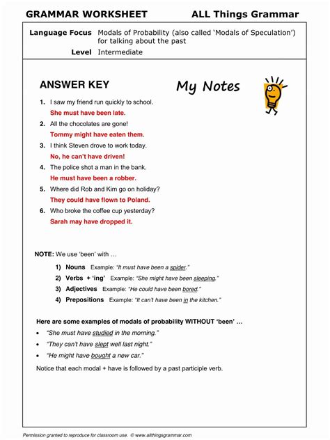 Estructura Spanish Worksheet Answers | Planner Hexagon