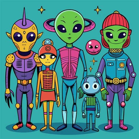 Image result for Alien Cartoon Characters