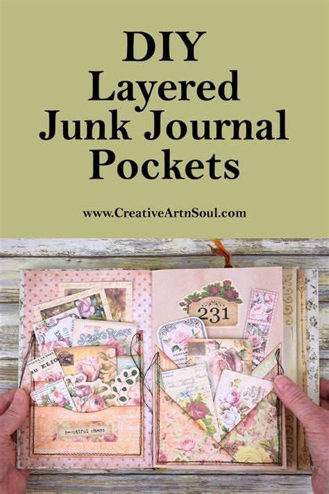 Junk Journal Pocket Tutorial 的图像结果