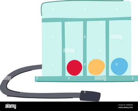 volume spirometer cartoon vector illustration Stock Vector Image & Art - Alamy