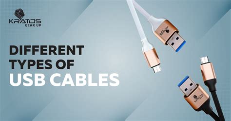 7 Different Types Of USB Cables | Kratos – gokratos