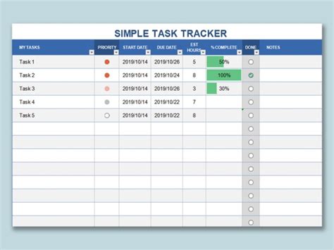Xcel Tutorial Task Management 的图像结果