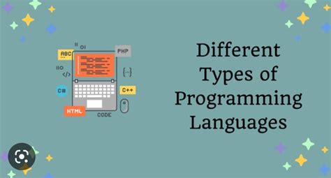 Image result for Different Types of Languages of Coding