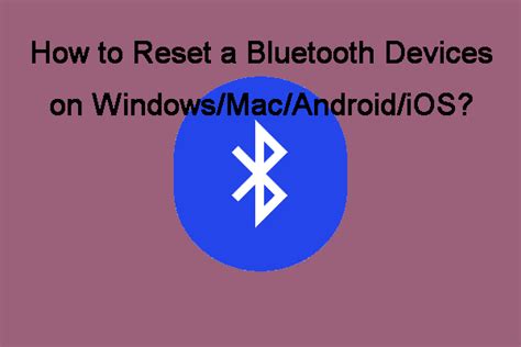 How to Reset Bluetooth 的图像结果