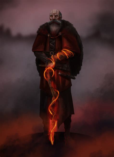 ArtStation - Pyromancer Concept Art
