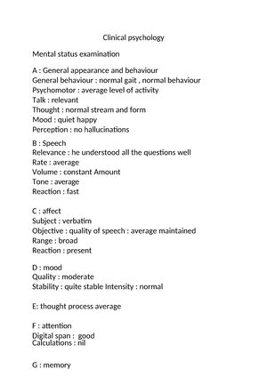 Neo FFI practical - NEO FFI 3 (FIVE FACTOR INVENTORY) Aim— To assess ...