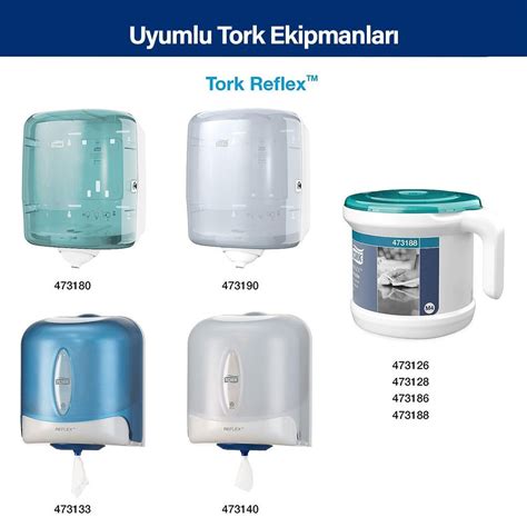 Tork Reflex Advanced İçten Çekmeli Kağıt Havlu 150 m | 473472