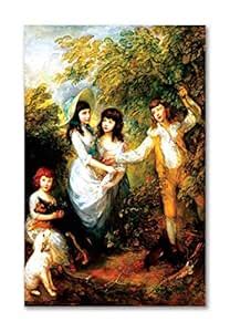 Tamatina Thomas Gainsborough Art Canvas Painting | The Marsham Children ...