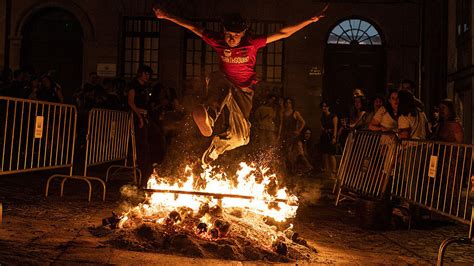 Spanish Beach Bonfires Herald The Beginning Of Summer | Weather.com