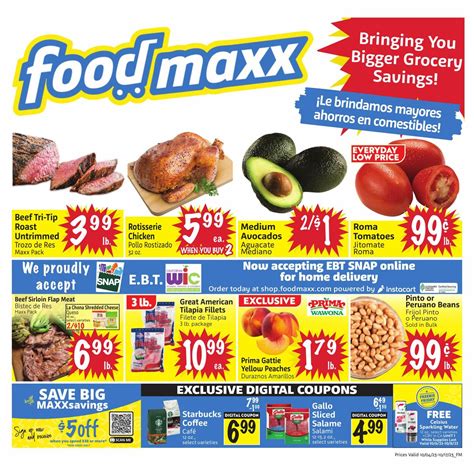 FoodMaxx Ad Circular - 10/04 - 10/17/2023 | Rabato