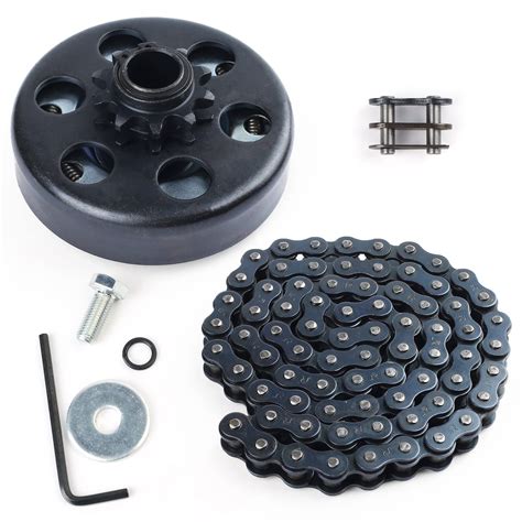 Buy LotFancy Go Kart Clutch 3/4 Bore 10T with #40 41 420 Chain ...