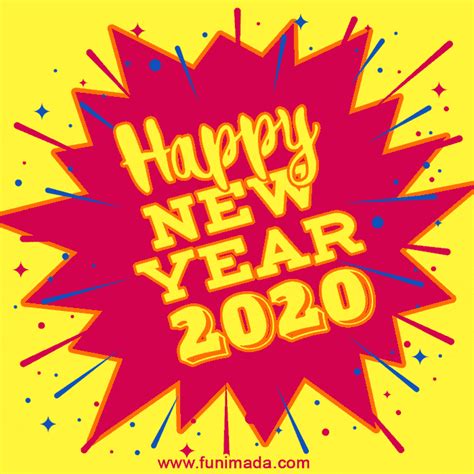 New Year 2019 GIF animation - Download on Davno