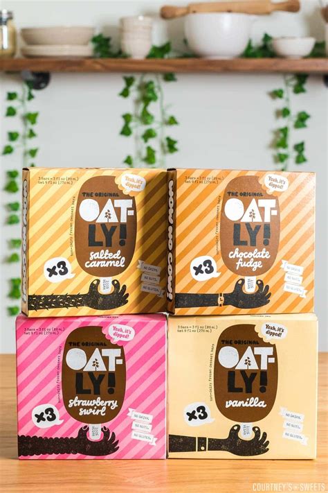 Oatly Dipped Bar - Oatly Ice Cream Bars - Courtney's Sweets