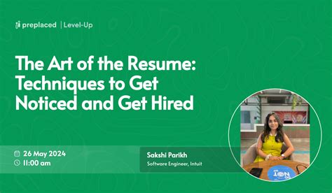 The Art of the Resume: Techniques to Get Noticed and Get Hired | Preplaced