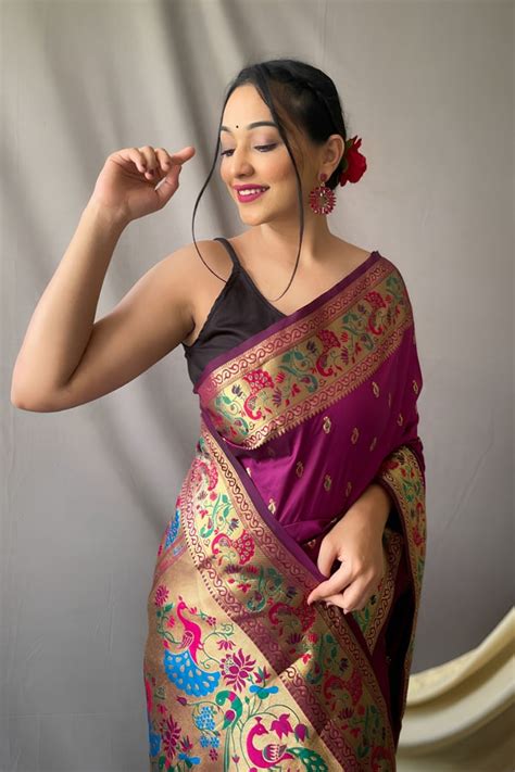 Shivshahi Paithani Silk Sarees For Wedding