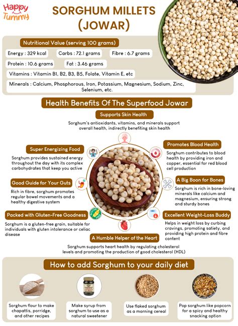 Sorghum Millets (Jowar): Benefits, Nutrition, Uses & Side Effects - Happytummy