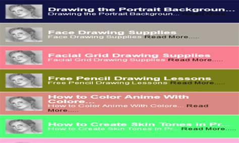 Pencil Drawing Faces - App on Amazon Appstore