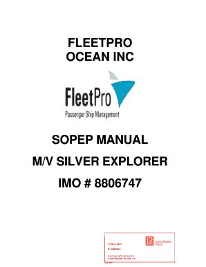 140708-14AN024-Shipboard Oil Pollution Prevention Plan-IT9Epdf - Fill ...