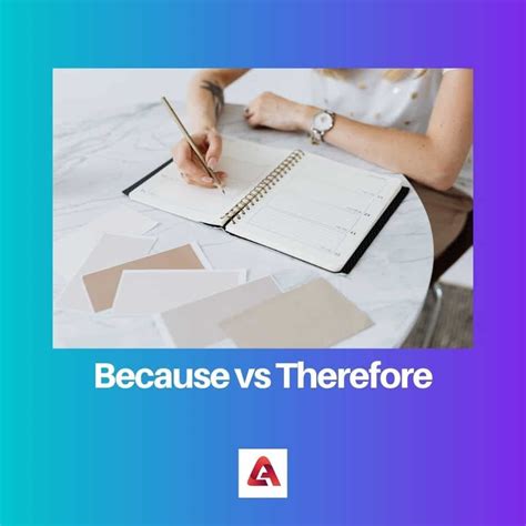 Because vs Therefore: Difference and Comparison
