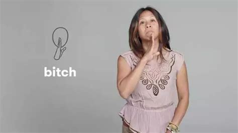 Swearing in sign language. - Imgur | Sign language, Sign language words ...