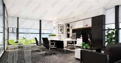 写字楼办公室室内设计案例-杭州众策装饰装修公司