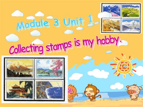 Collecting Stamps Is My Hobbies 课件 PPT 图片 的图像结果