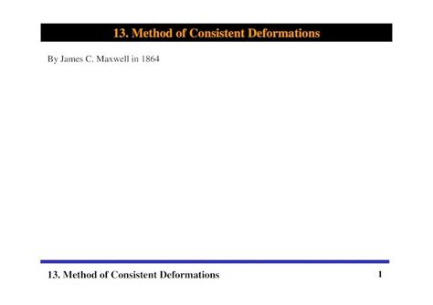 Image result for consistent deformation method