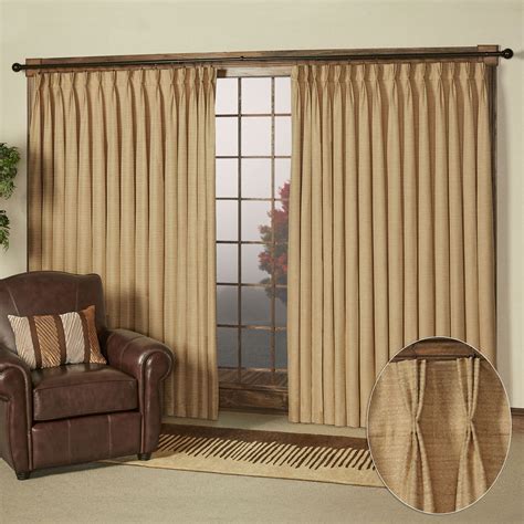 Marshfield Drapery Energy Efficient Extra Wide Width Pinch Pleat Curtains