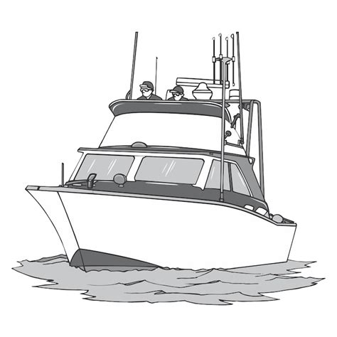 Harbor boat sketch Images - Free Download on Freepik