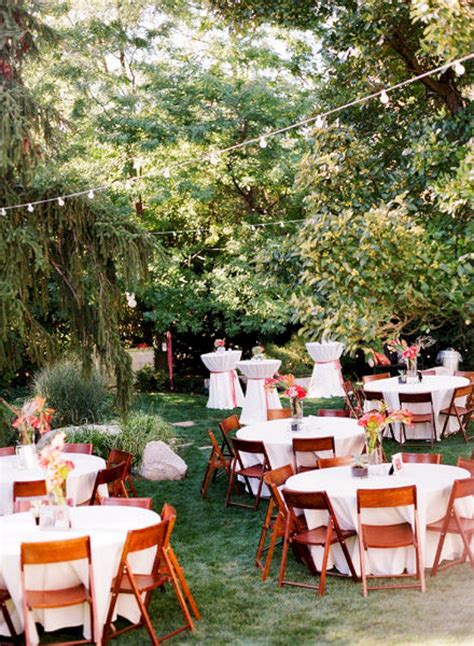 Top 5 Rustic Backyard Wedding Party Decor Ideas | Backyard reception ...