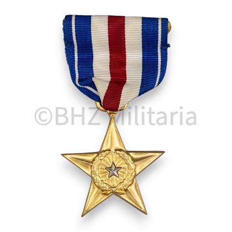 Original Silver Star Medal - BHZ Militaria