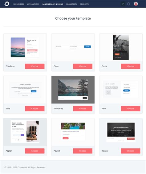 Image result for Convertkits Templates