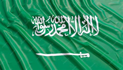 Premium Photo | Official flag of the kingdom of saudi arabia