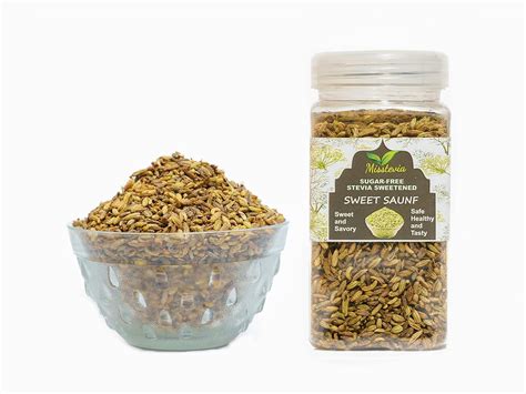 Misstevia Sugar Free Sweet Saunf Fennel Seeds Stevia Sweetened | Mouth ...