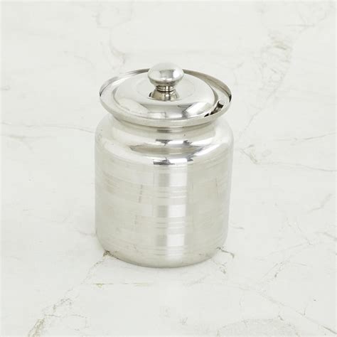 Buy Corsica Aristo Stainless Steel Ghee Pot with Spoon - 350ml from ...