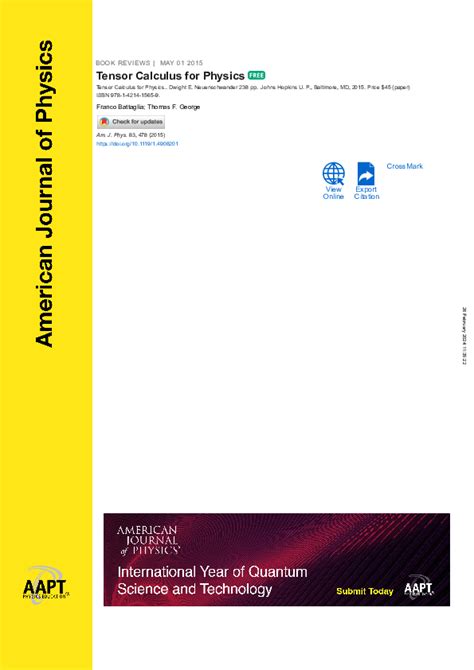 Image result for MIT Tensor Calculus