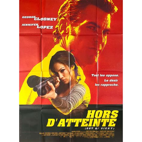 HORS D'ATTEINTE Affiche de film - 120x160 cm. - 1998 - George Clooney ...