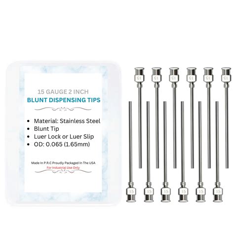 Generic 2 inch Blunt Tip Dispensing Stainless Steel Luer India | Ubuy