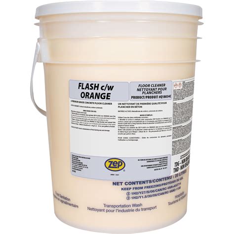 Zep Flash Orange Premium Grade Concrete Floor Cleaner | SCN Industrial