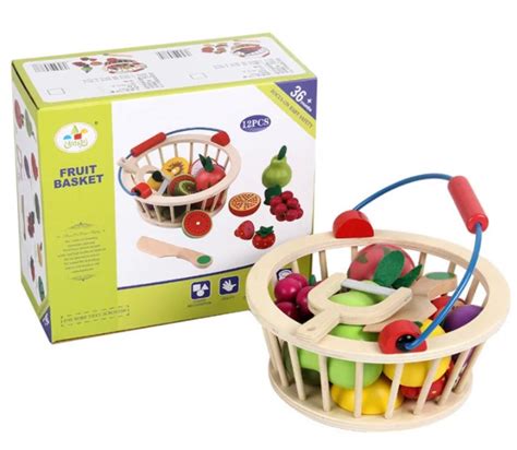 Wooden Vegetable Kitchen playset |14 pieces imaginative play toys