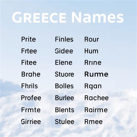 Best Greek Last Name Generator | Vondy