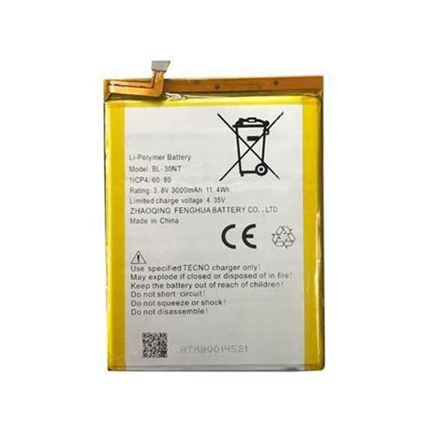 Battery for Tecno Camon C9 BL-30NT – Indclues
