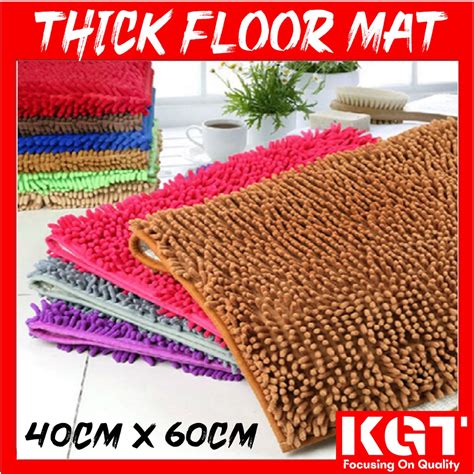 Thick Floor Mats 40*60cm Borong Tebal Alas Kaki Serap Air ...