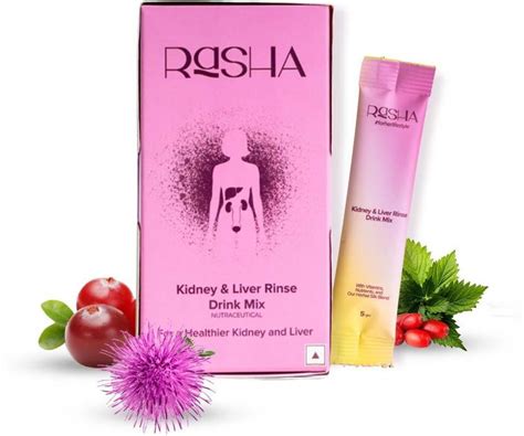 RASHA Kidney Detox & Liver Detox Supplement With Zinc, Magnesium ...