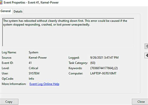 Image result for Microsoft Windows Kernel Power